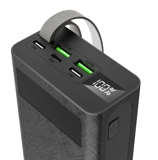Aspor 30000mAh Power Bank LCD Display 22.5W and 20W PD - Image 3
